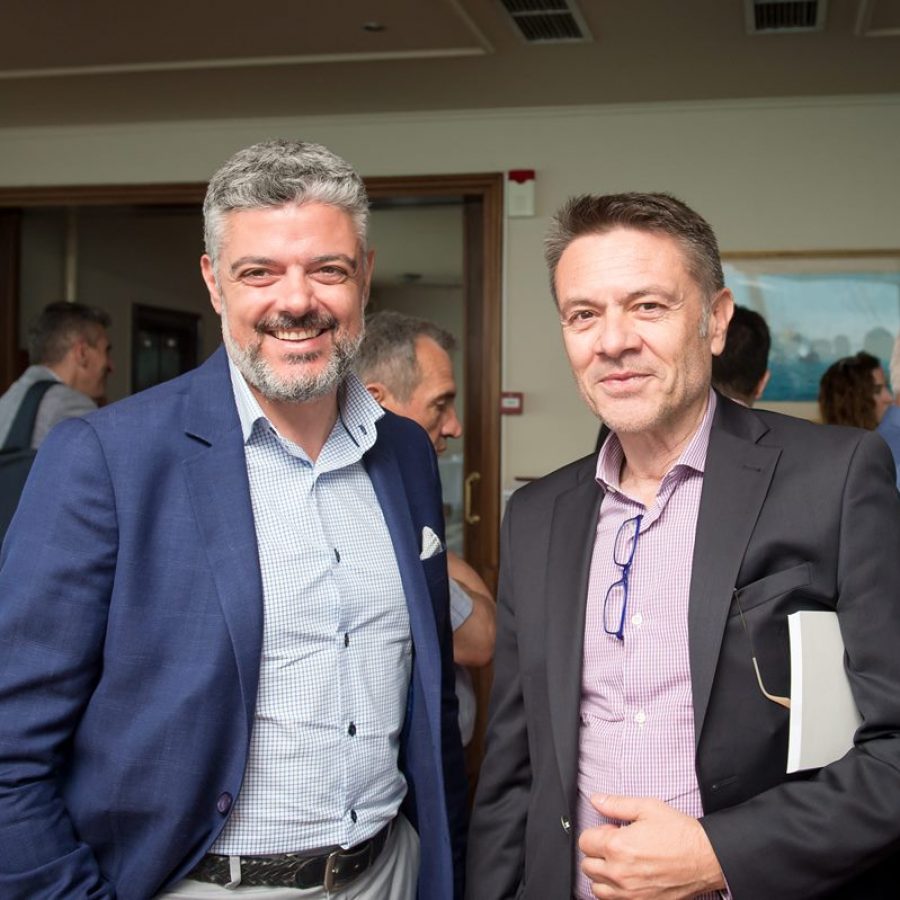 Manolis Koutlakis and Dionyssis Valaveris (Grecomar)